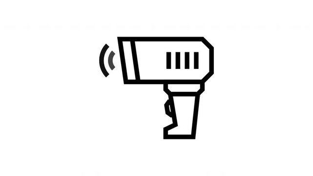barcode scanner animated icon