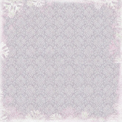 Paper vintage damask and baroque, floral seamless ornamental pattern fabric background 