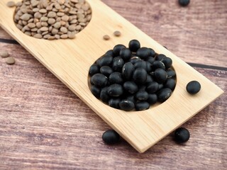 유기농 검정콩, 음식, 요리재료