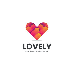 Lovely Gradient Colorful Logo