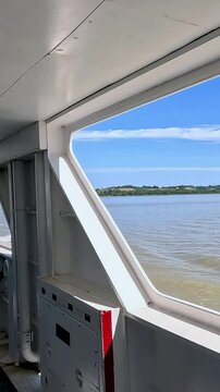 Boat Journey on Blaye River