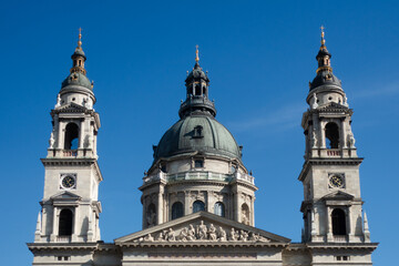 Fototapeta premium St. Stephen's Basilica in Budapest Hungary
