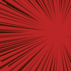 Retro Red Comic Background