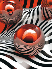 3d shapes abstract 