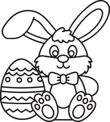 Adorable Easter Coloring Pages: Cute Bunnies, Eggs, and Spring Designs for Kids & Family Fun – Instant Download