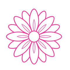 Daisy Flower Ouline Icon