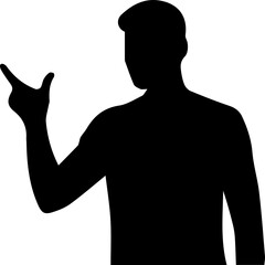 Thumbs-Up Silhouette