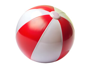 beach ball isolated on white