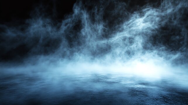 Dry ice smoke clouds fog floor texture Perfect spotlight mist effect