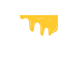 illustration of dripping honey liquid