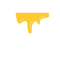 illustration of dripping honey liquid