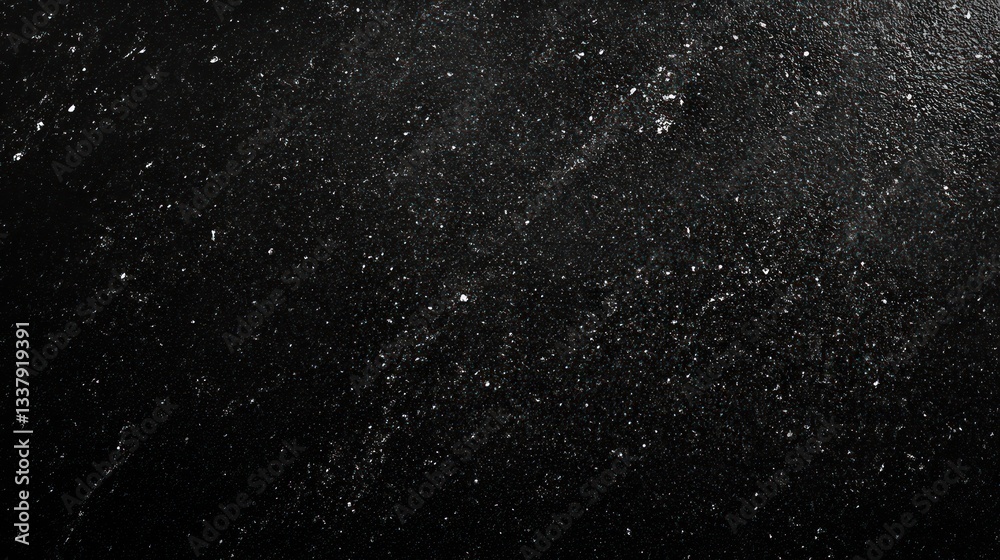 Aufkleber dark textured background with scattered light particles.