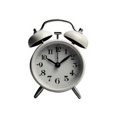 old alarm clock with transparent background PNG and JPEG image	