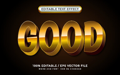 Good Editable Text Effect