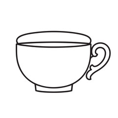 Tea cup vector