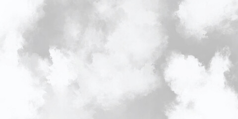 White sky with clouds	
