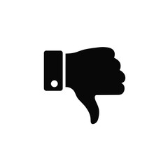 hand with thumb down