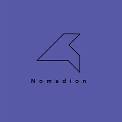 nomadion Vector Logo Design 