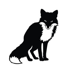 black cat vector illustration