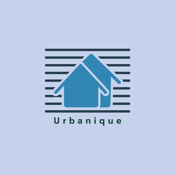 Vector Logo Design Unbanique house made company