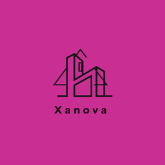 Vector Logo Design Xanova