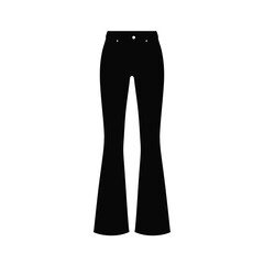 blue jeans isolated on white