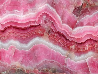 Pink Rhodonite Mineral Texture Background