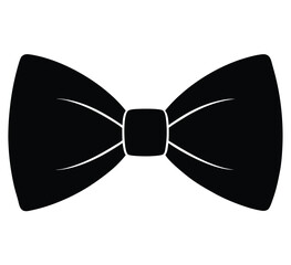 black bow tie