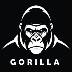 Mighty Gorilla Logo Design for Strong Brand Identity and Power