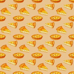 food seamless pattern