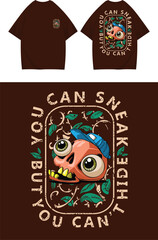 T-Shirt Design Trendy Casual Wear Illustration for T-Shirts Soft Aesthetic T-Shirt Design with Cozy Vibes