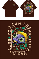 T-Shirt Design Trendy Casual Wear Illustration for T-Shirts Soft Aesthetic T-Shirt Design with Cozy Vibes
