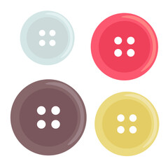 ボタンのイラスト