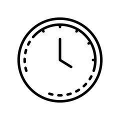 Flexible working hours icon. 