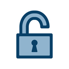 南京錠のアイコンイラスト