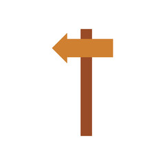 blank wooden signboards vector illustration. brown signpost vector illustration 