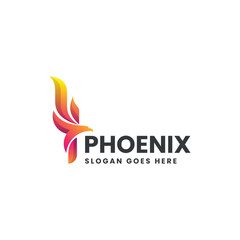 Phoenix Gradient Colorful Logo