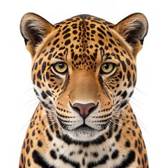 Obraz premium Close up of a Stealthy Jaguar in the Amazon Jungle Under Low Light Conditions Generative AI