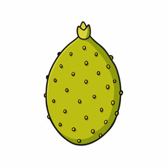 indian fig prickly pear vector