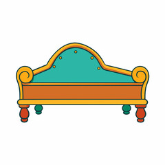 footboard isolated on white background