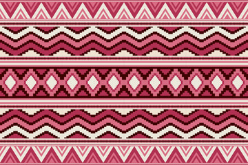 Ethnic geometric pattern, seamless pattern of the Navajo tribe. Native American ethnic. Seamless vector pattern ethnic, seamless Mexican rug, woven carpet. Folk embroidery, Bohemian, Aztec style.