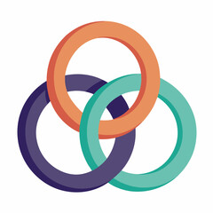 interlocking rings with seamless balance