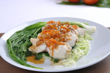 pork whit vegetable
