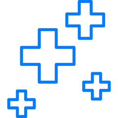 Medical Cross Decoration