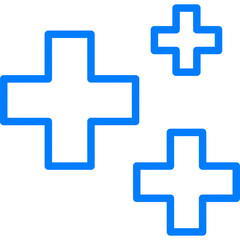 Obraz premium Medical Cross Decoration