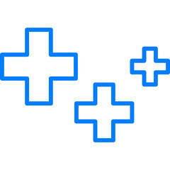 Fototapeta premium Medical Cross Decoration