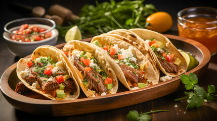 Grilled peel-and-sauce steak served with fresh toppings at a local restaurant during a warm evening gathering