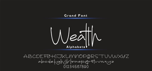 handwrite signature font Calligraphy Logotype Script Brush Font Type Font lettering handwritten