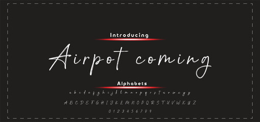 handwrite signature font Calligraphy Logotype Script Brush Font Type Font lettering handwritten