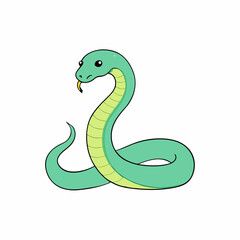 anaconda vector illustration